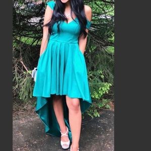 Emerald Green Dress
